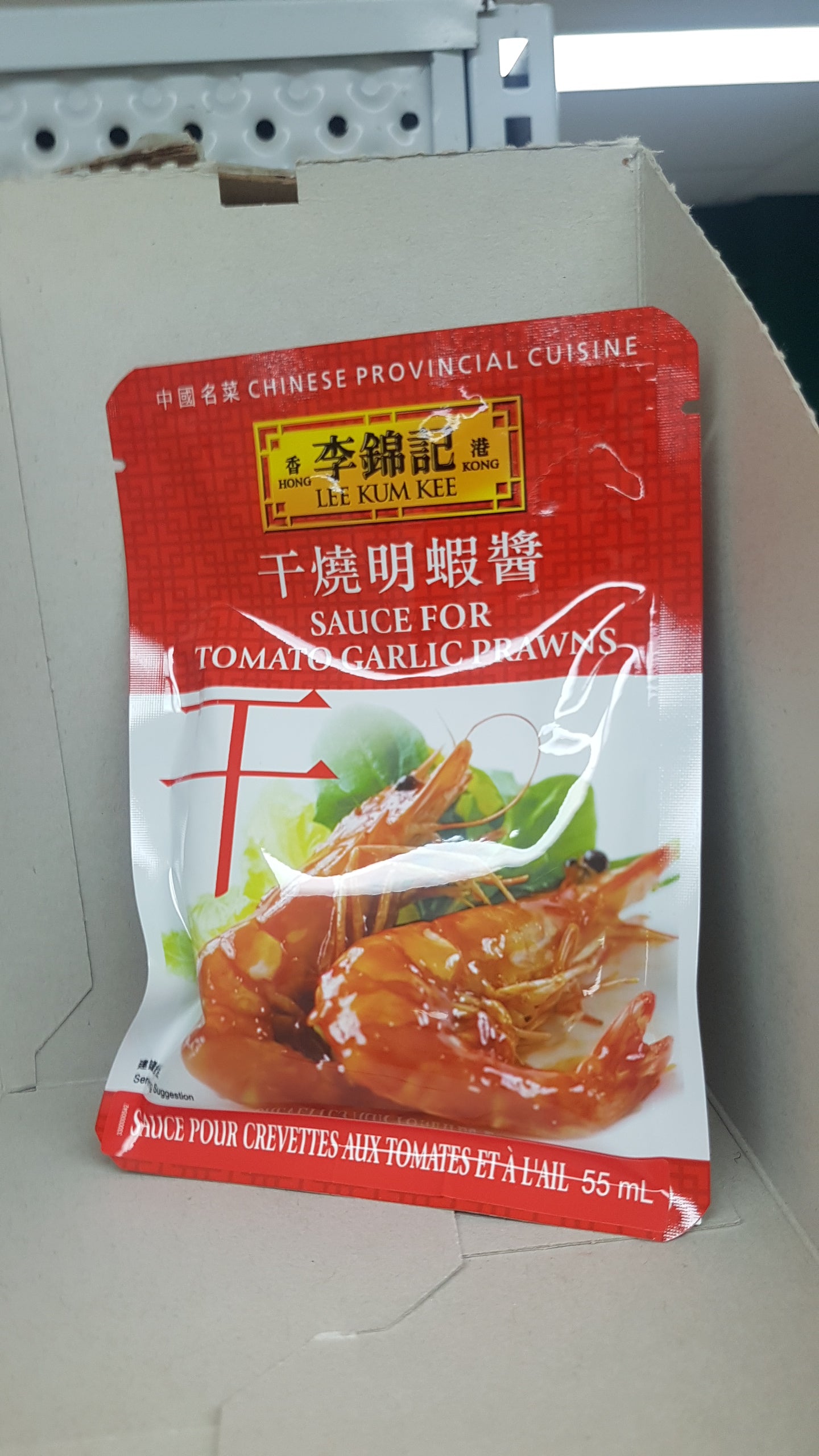 LKK Sauce pour crevettes aux tomates et à l'ail 55ml