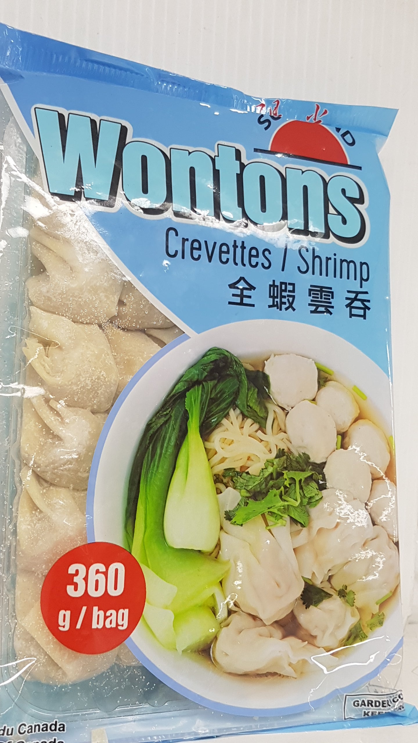 SL Wonton Crevette 360g