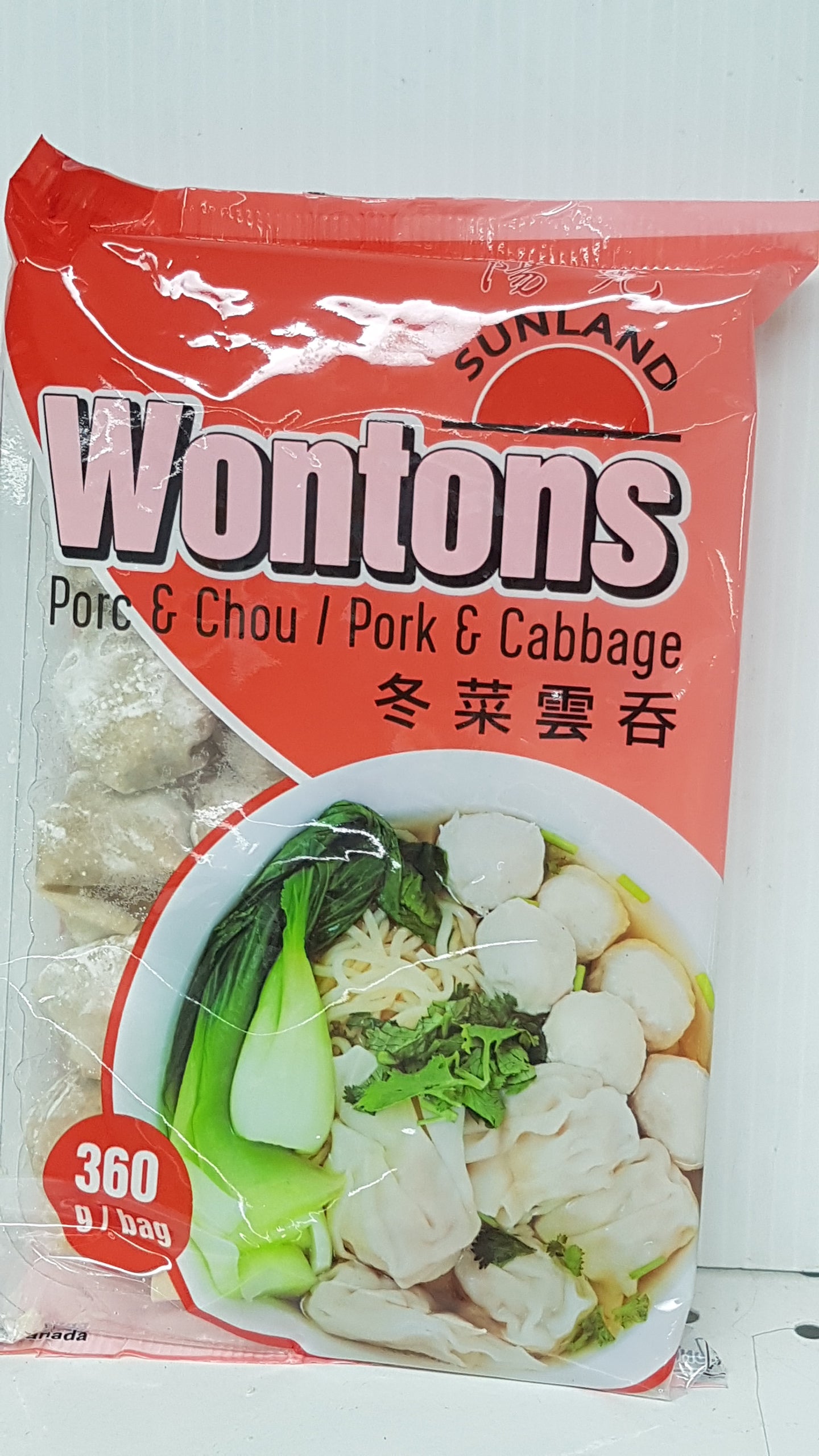 SL Wonton Porc 360g