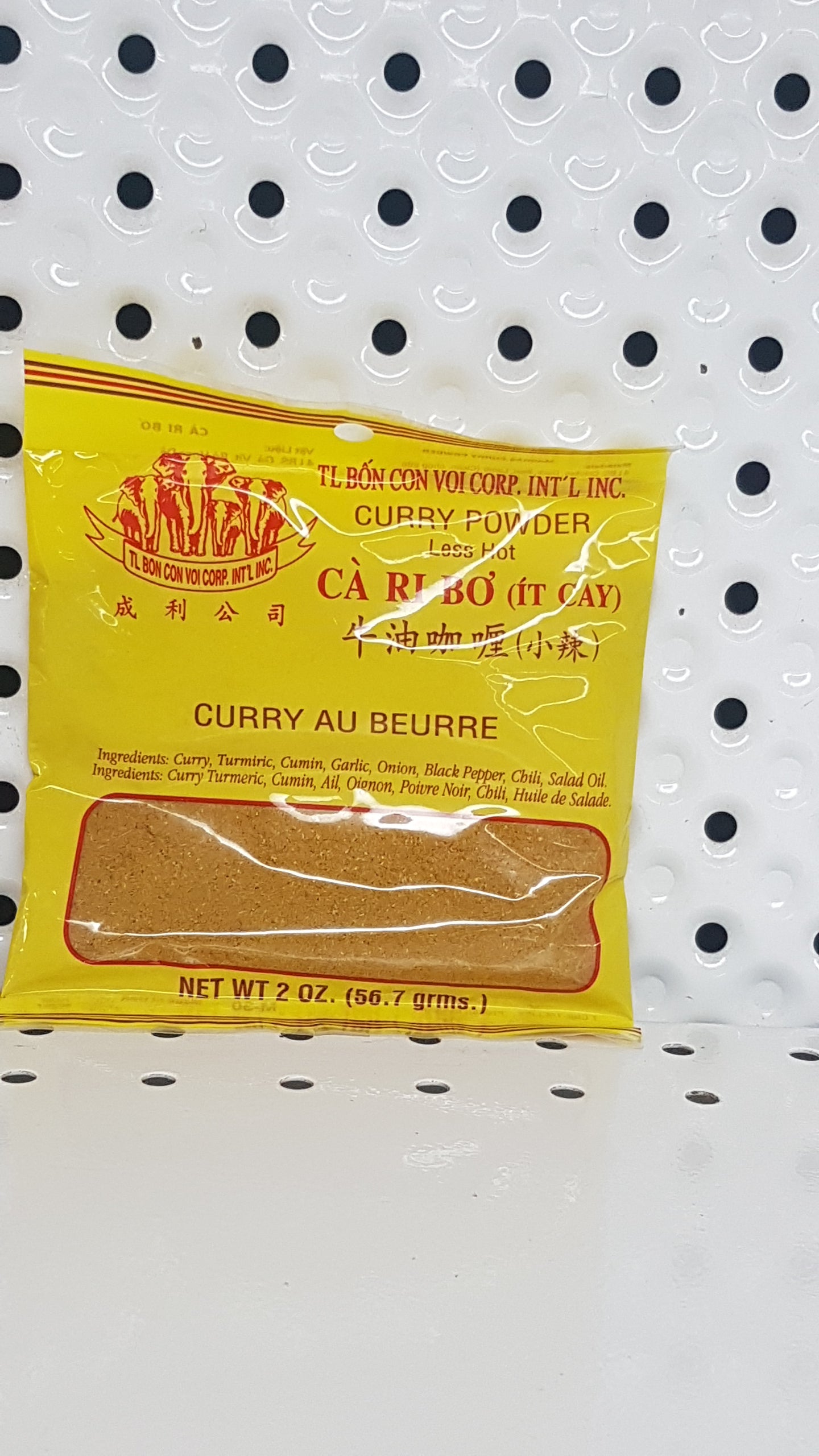 TL Curry au beurre 2 oz