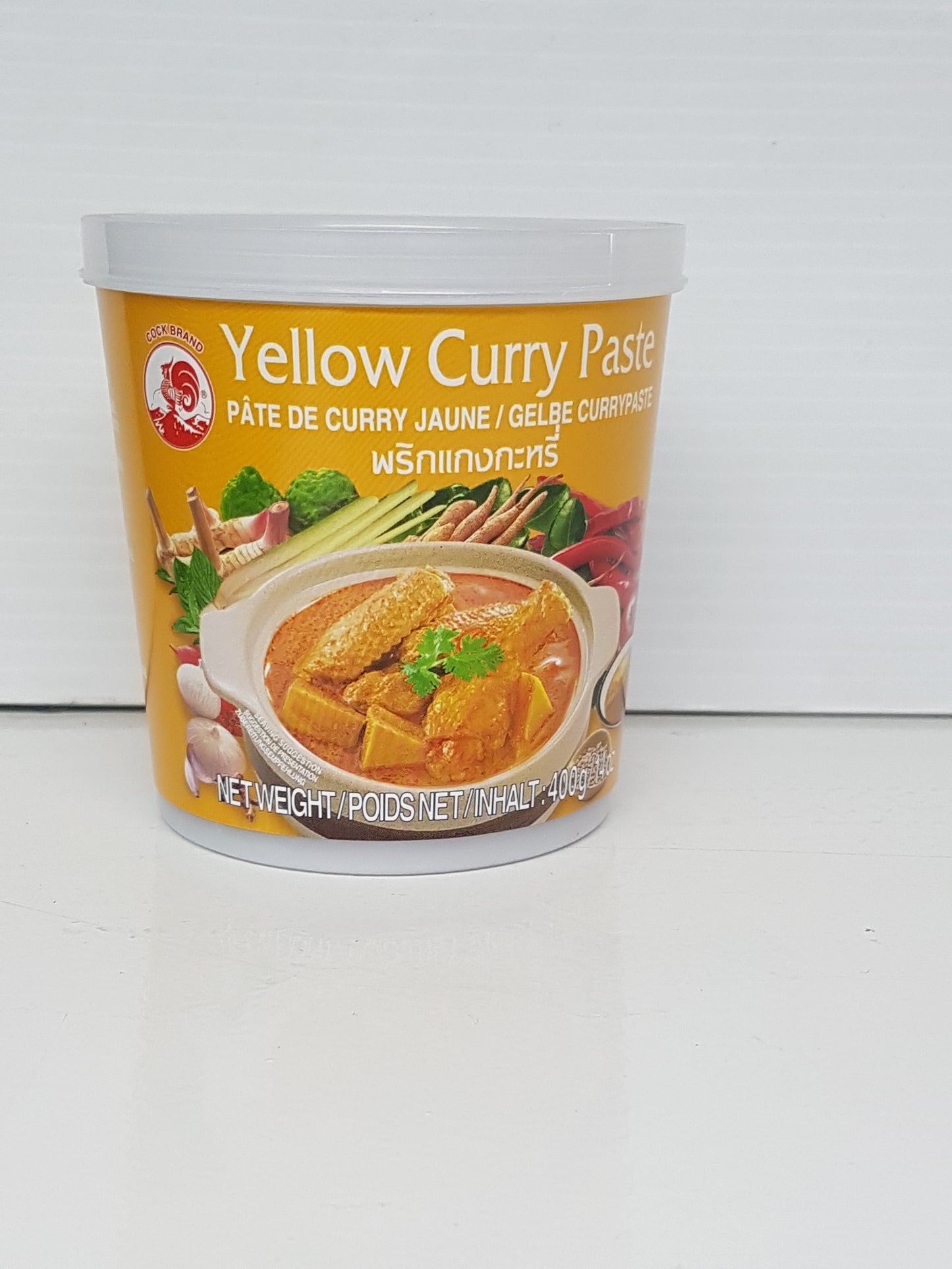 Cock Pâte Curry Jaune 400g