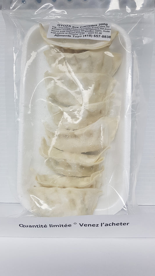 ' GYOZA aux crevettes congelé