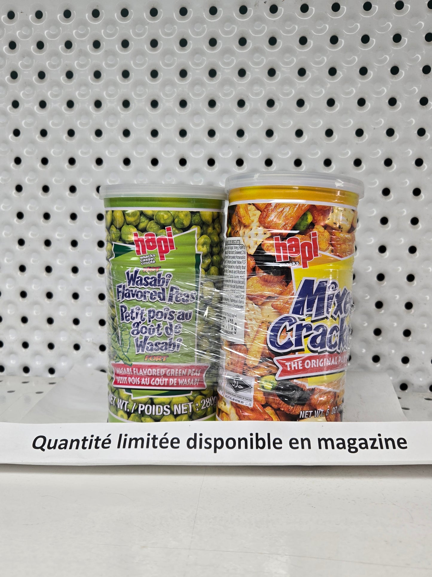 Hapi Snack Mix+Wasabi  2 pour 1