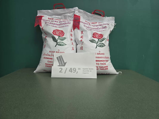 ÉCONO MULTI - Riz BRISSURE 2x8kg BROKEN RICE - ROSE