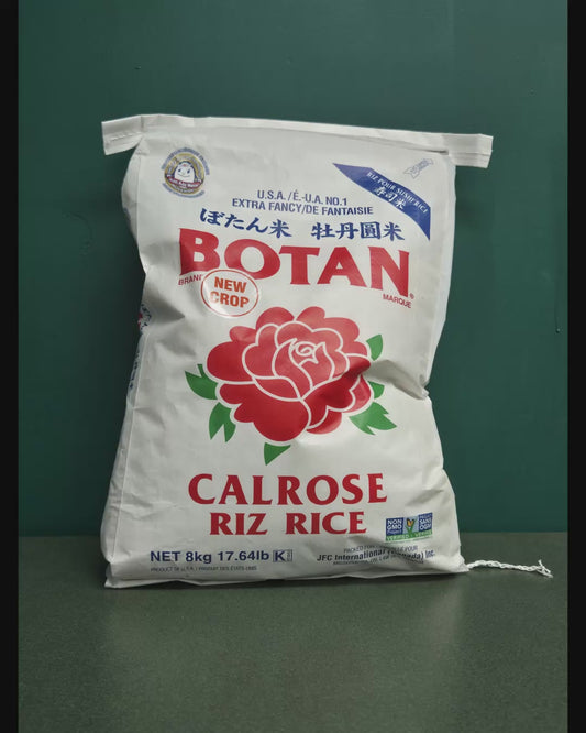 Riz sushi 2 x 8kg Botan   - Économie Multiple -