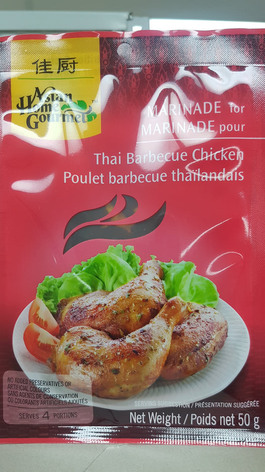 AHG Mélange en poudre pour Poulet BBQ Thaïlandais 50g