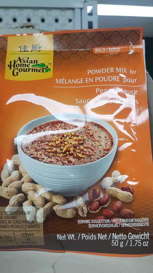 AHG Mélange en poudre pour sauce ARACHIDE 50g
