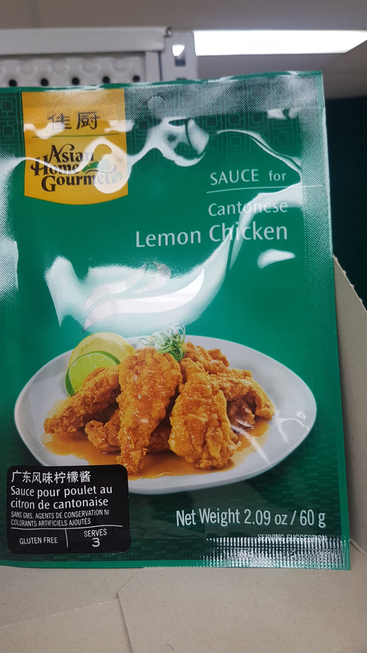 AHG Mélange en poudre pour sauce Poulet au citron 60g