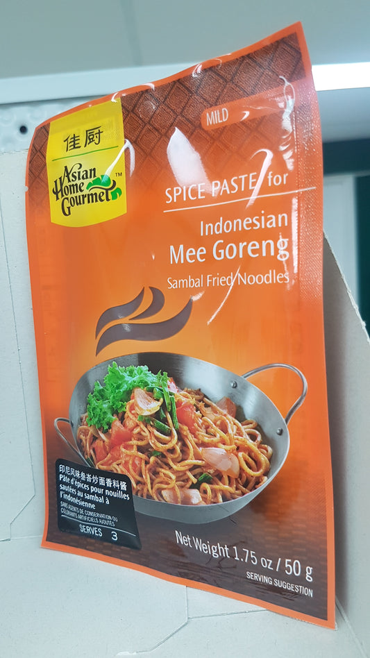 AHG Pâte d'épices pour nouilles sautées Mee Goreng   50g