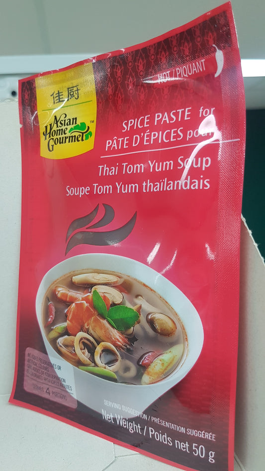 AHG Pâte d'épices pour soupe TOM YUM thaïlandais  50g