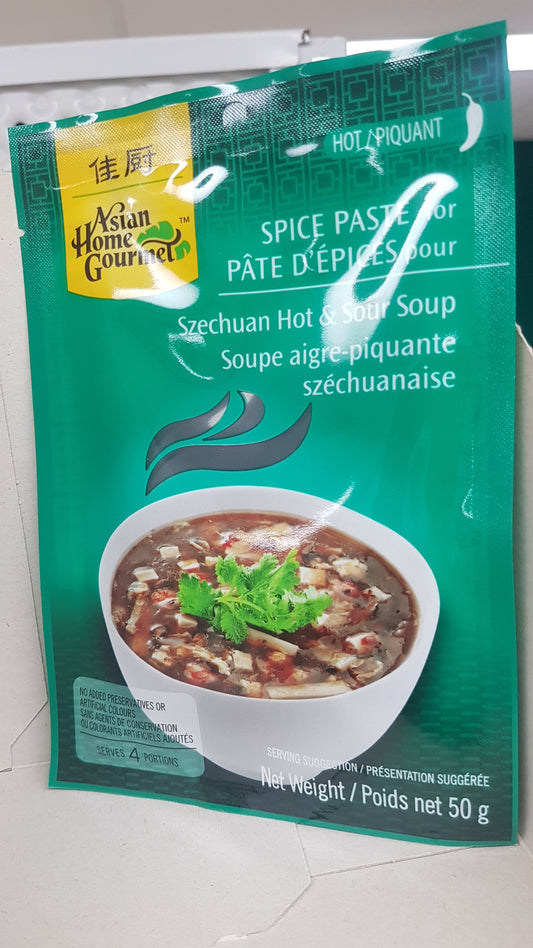 AHG Pâte d'épices pour soupe aigre-piquante szechuanaise   50g