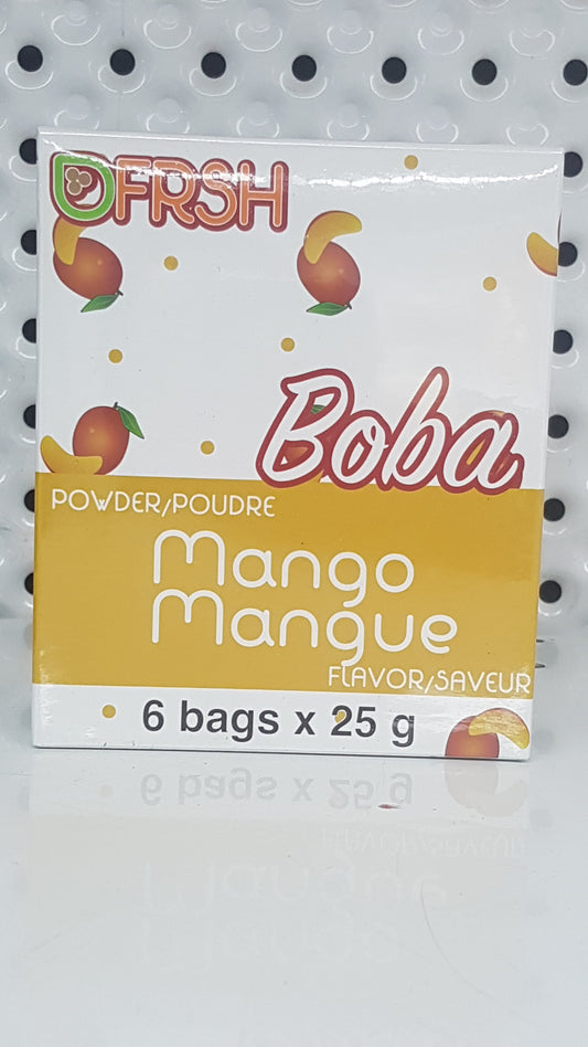 Boba Dubble tea mix à saveur MANGO 6x25g