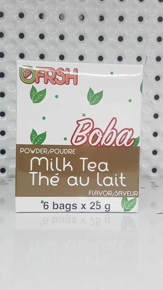 Boba Dubble tea mix à saveur THÉ au LAIT 6x25g