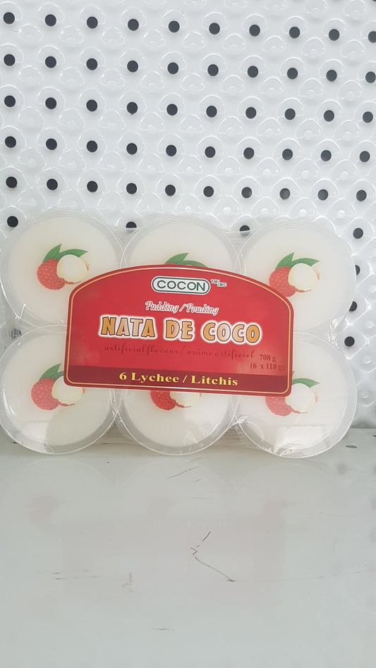 Cocon Pudding Lychee 708g