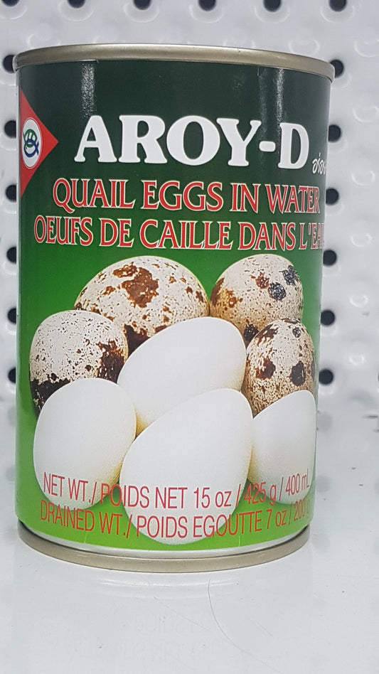 Aroy-D Oeufs de Caille dans l'eau 425g