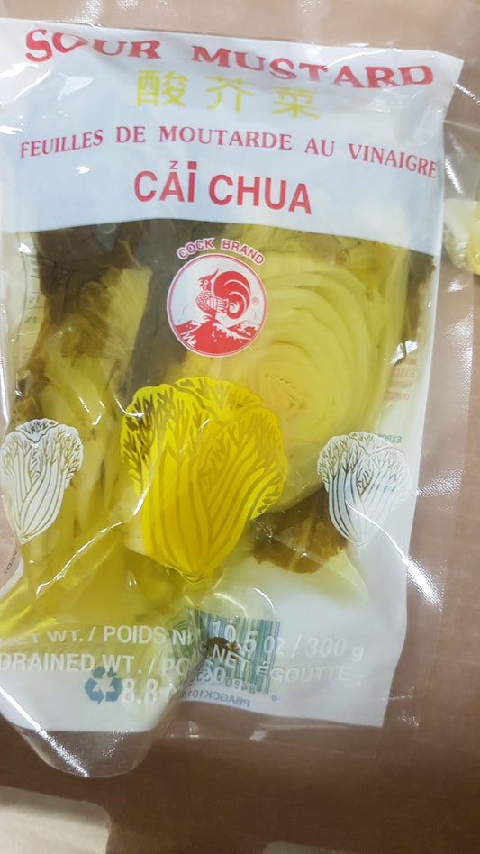 Cock Feuilles de moutarde au vinaigre  300g