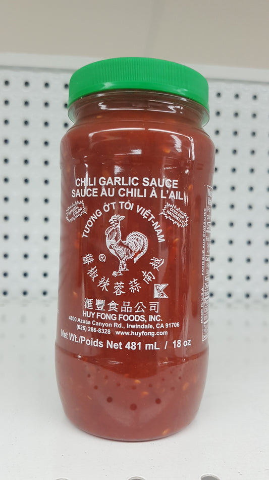 HF Sauce au chili à l'ail  18oz