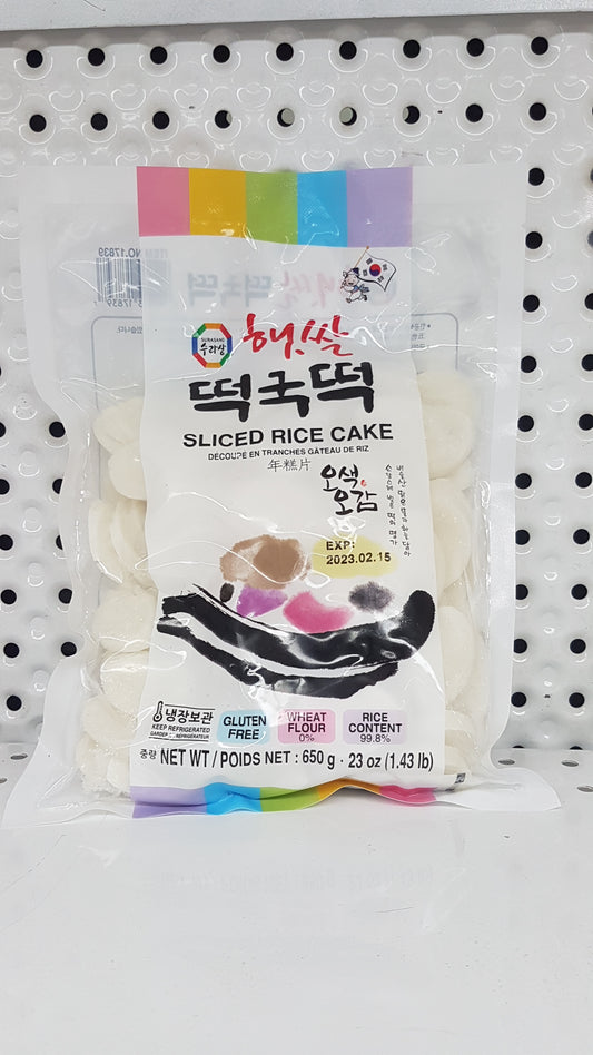 K Rice Cake en tranche 650g