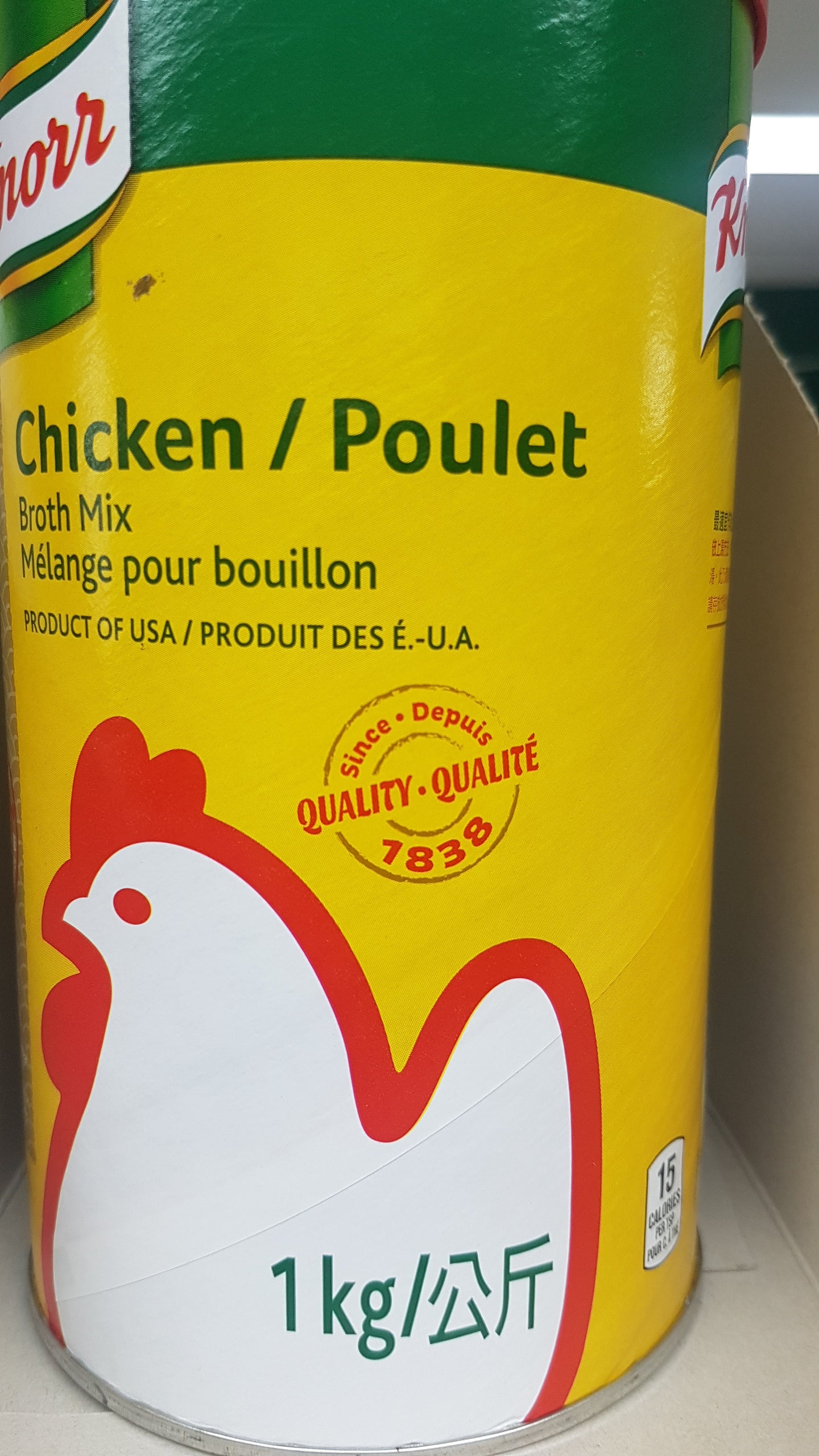 Knorr Mélange pour bouillon de Poulet  1kg