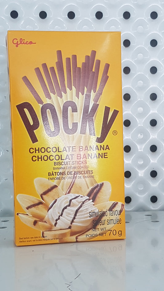 Pocky Biscuits Chocolate Banana 70g