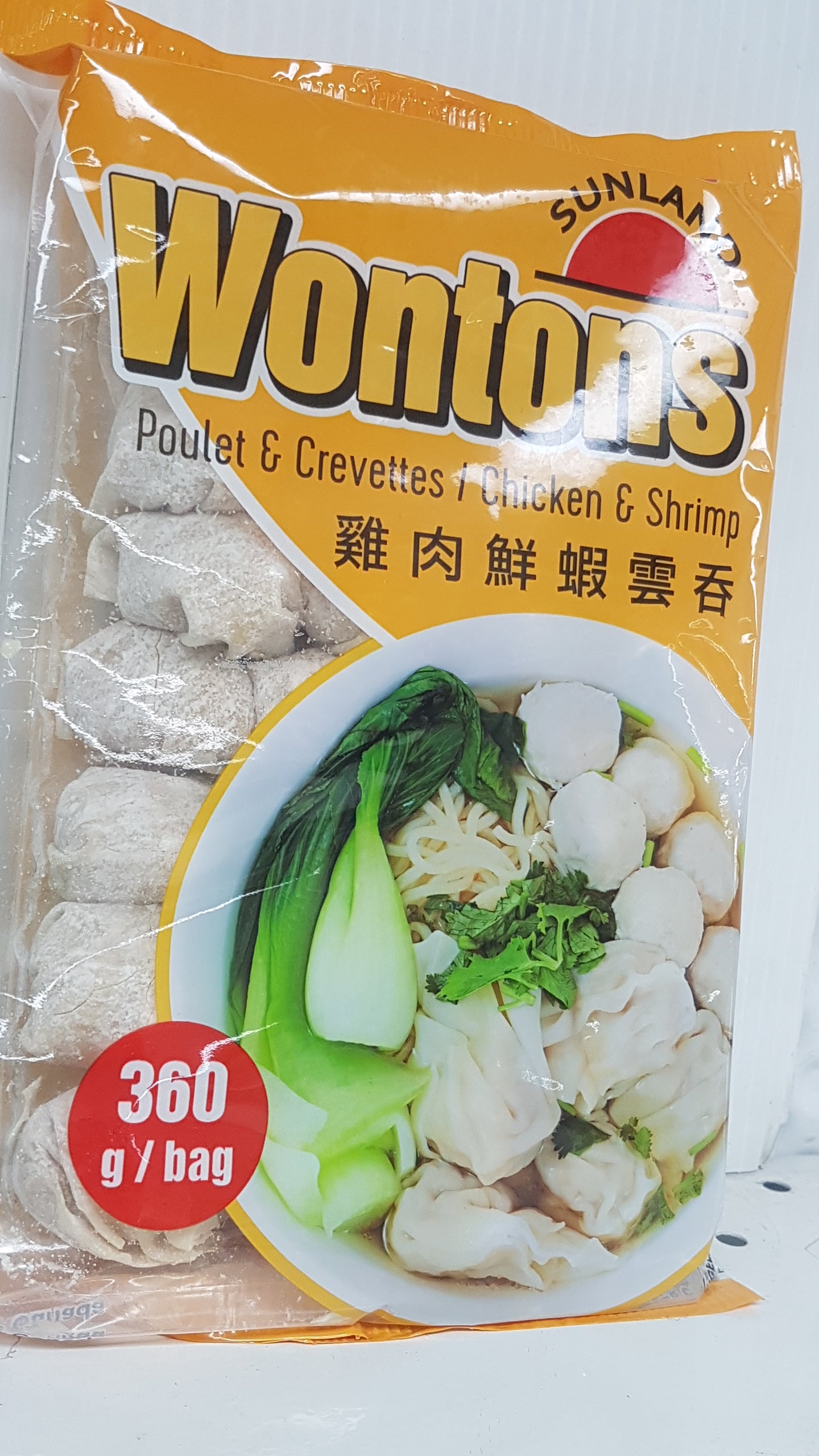 SL Wonton Crevette&Poulet 360g