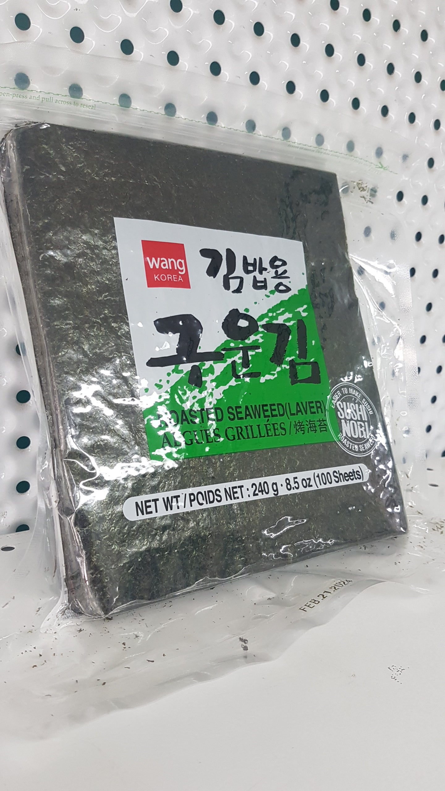 Wang  NORI 100 Feuilles 240g