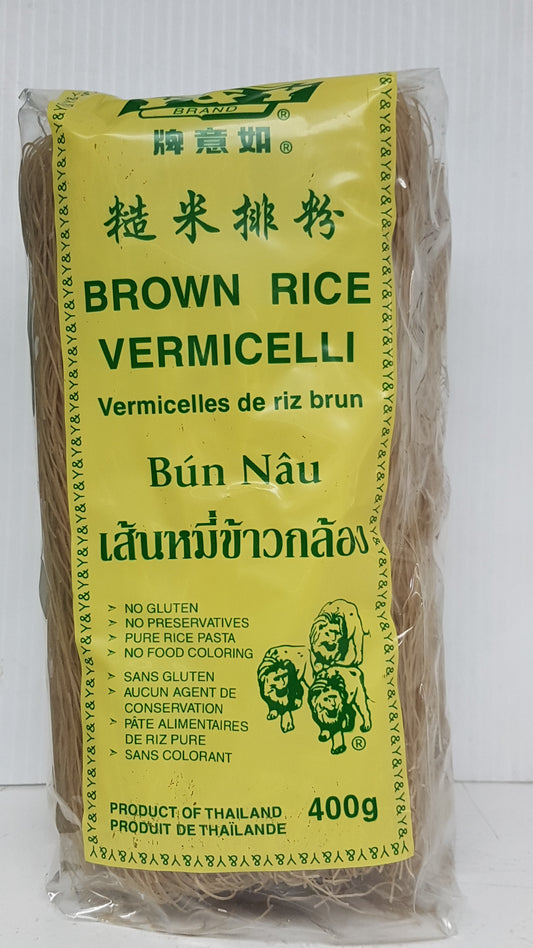 Y&Y Vermicelle Riz Brun 400g